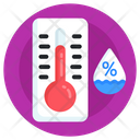 Humid Weather Temperature Humidity Weather Forecast Icon