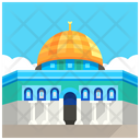 Temple Mount Jerusalem Landmark Icon