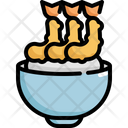 Tempura Rice Seafood Icon