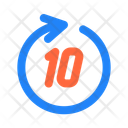 Ten Seconds Forward 10 Icon