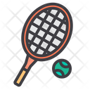 Tennis Lawn Tennis Racket Icon