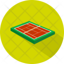 Tennis Field Sport Icon