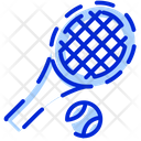 Tennis Racket Ball Icon
