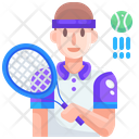 Tennis Player Icon