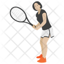 Tennis Service Tennis Tennis Player Icon