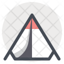 Tent Survival Camping Icon