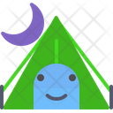 Tent night Icon