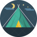 Tent Night Light Icon