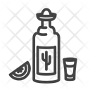 Tequila Alcohol Cocktail Icon