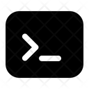 Terminal Command Line Cli Icon