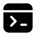 Terminal Cli Command Line Icon