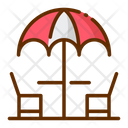 Terrace Summer Holiday Icon