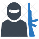 Terrorism Terrorist War Icon