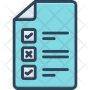 Test Approval Evaluation Icon
