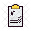 Test Language Learning Clipboard Icon