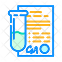 Test Certificate Icon