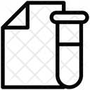 Chemical Flask Lab Icon