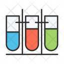 Test Tubes Flask Science Icon