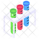 Test Tubes Laboratory Test Test Tubes Stand Icon