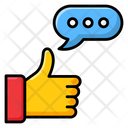 Feedback Customer Experience Testimonial Icon