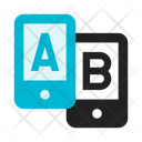 Testing A B Testing Smartphones Icon