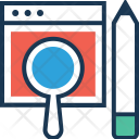 Testing Web Magnifier Icon