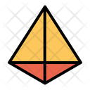 Geometry Shape Tetrahedron Shape Icon