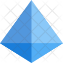 Tetrahedron Shapes Icon