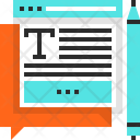 Text Article Blog Icon