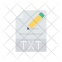 Text File Flyer Icon