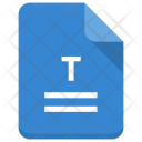 Text File Sheet Icon