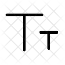 Text Arrangement Style Icon