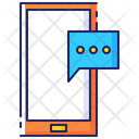 Text Communication Mobile Icon