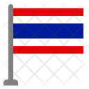 Flag Country Thailand Icon