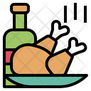 Thanksgiving Turkey Gratitude Icon