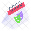 Theatererinnerung Theatertermin Theaterkalender Symbol