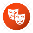 Theater Mask Study Icon