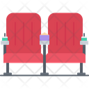 Seat Soda Popcorn Icon