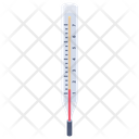 Heat Measurement Body Temperature Thermometer Icon