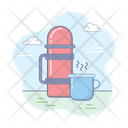 Thermos And Cup  Icon