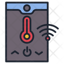 Thermostat Smartphone Weather Icon