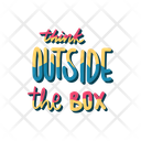 Think Outside The Box Icon