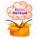 Think Outside The Box Icon