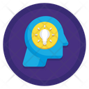 Thinking Brain Meditation Icon
