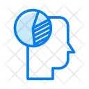 Thinking Graph Business Icon