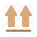 This Way Up Sign Sign Symbol Icon