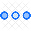 Three Dots Interface Navigation Icon