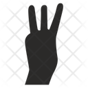 Three Fingers Icon
