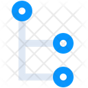 Circuit Connection Nodes Icon