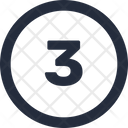 Three number Icon
